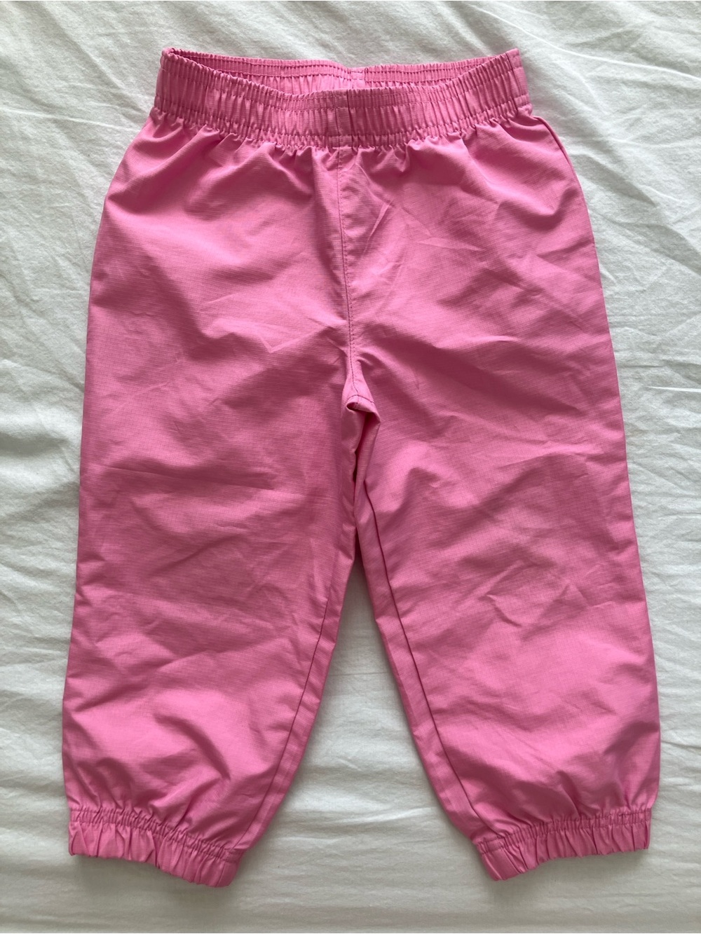 Joe Fresh Toddler Girls Pink Water Resistant Splash Pants 2T